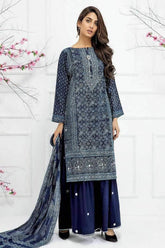 Sadia Aamir - Blue Indigo Solitaire - SA-LP25